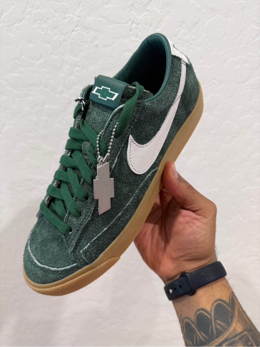 Nike Blazer Low Devin Booker Chevy Green HV2197-300 Size 8.5M New In Box OG ALL